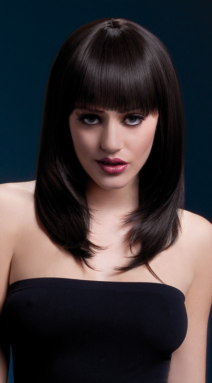 Whispers of Desire: Tanja's Seductive Brown Tresses