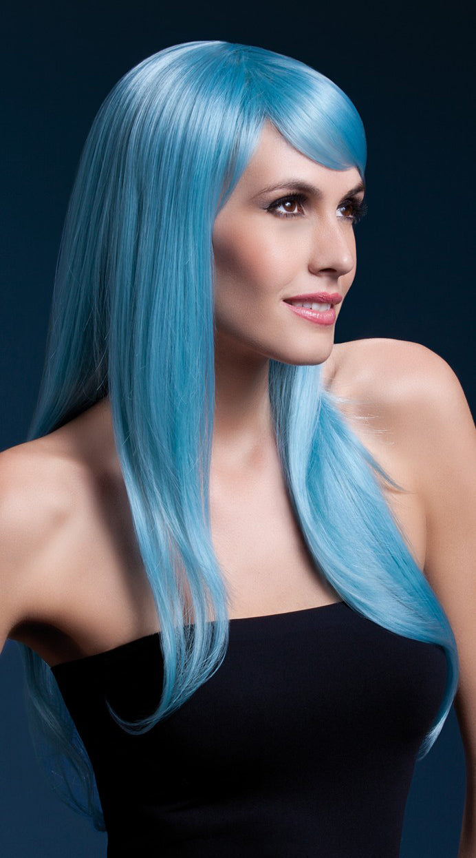 Whispers of Desire: Sienna's Pastel Blue Seduction