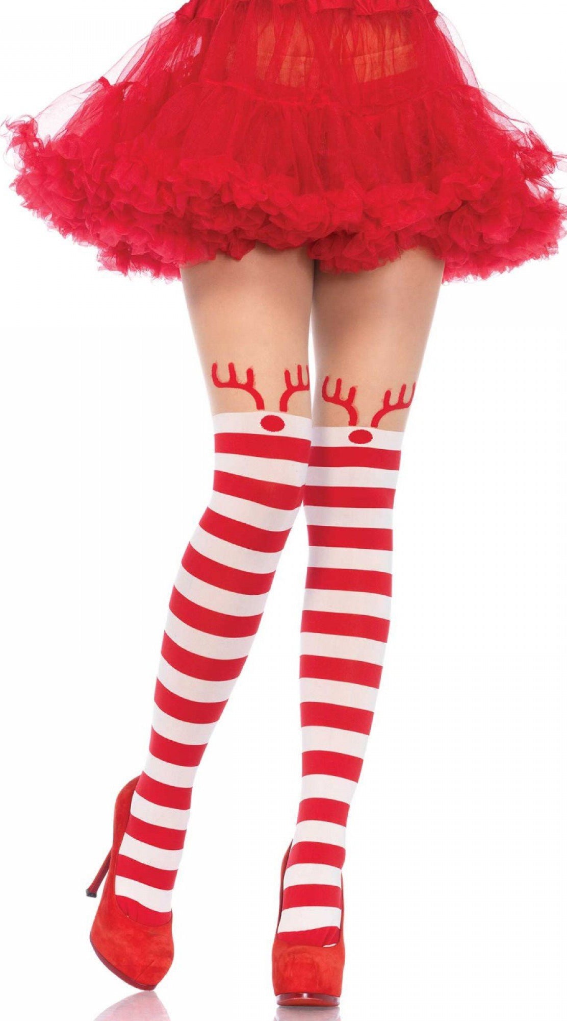 Naughty Nights in Red and White Stripes