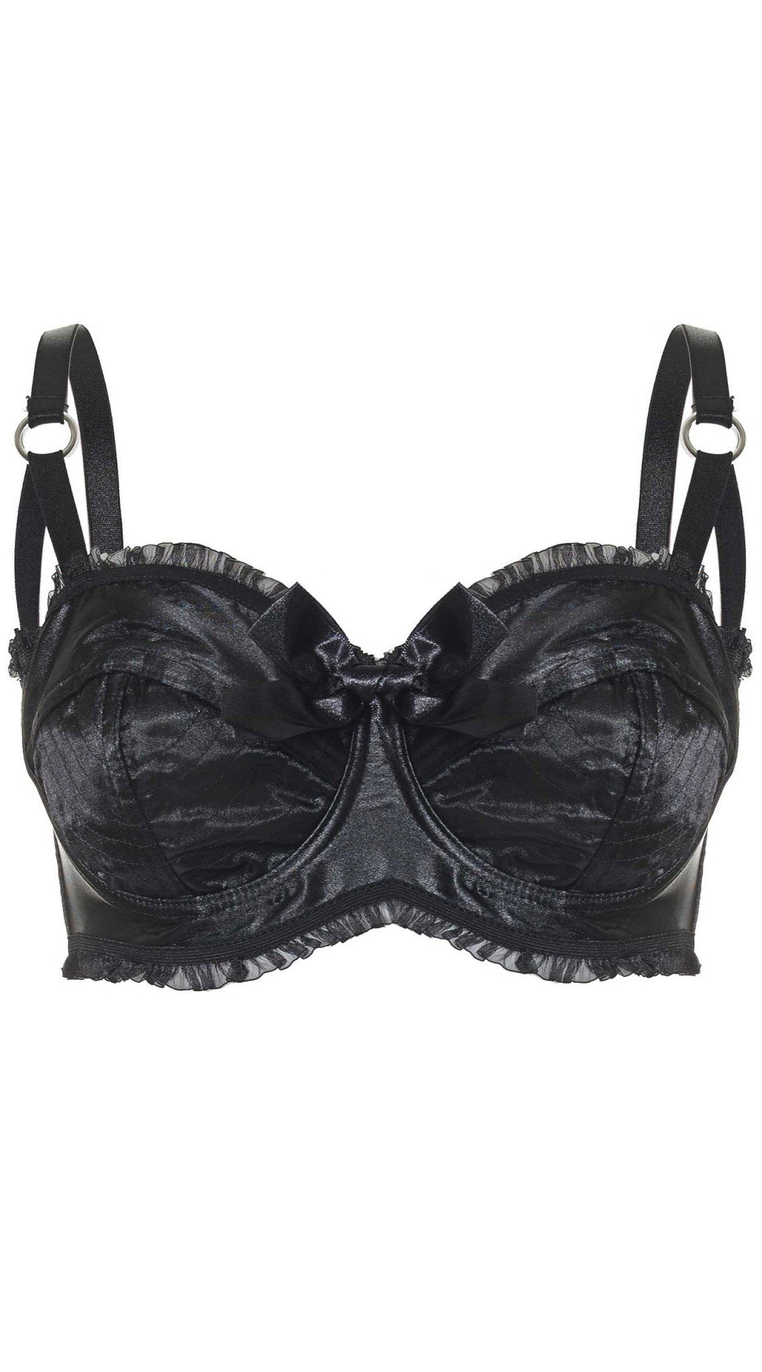 Whispers of Desire Satin Bullet Bra