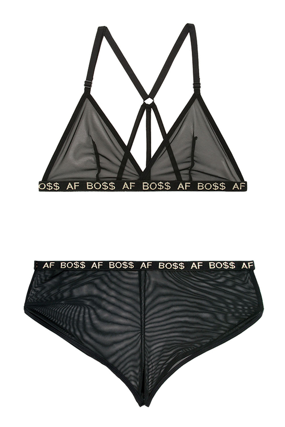 Commanding Desire Bralette and Shorts Set