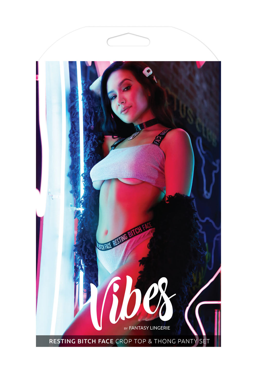 Unleash Your Inner Vixen Crop Top and Thong Set