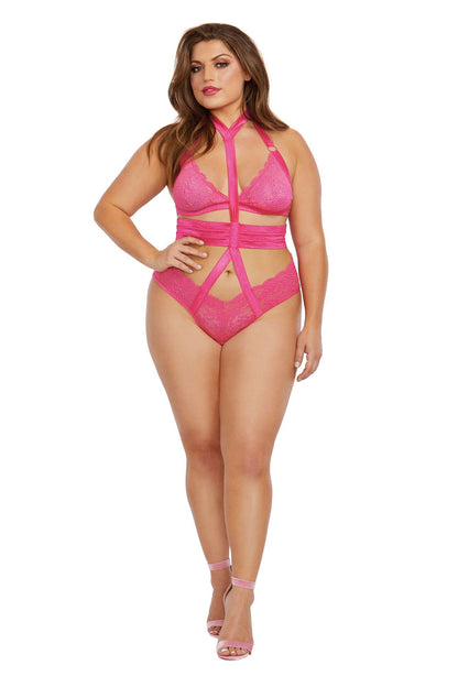 Unleash Your Inner Temptress: Curvy Bralette & Harness Set
