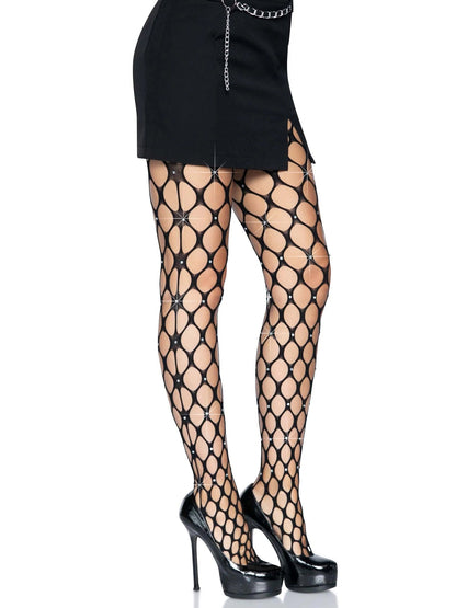 All Eyes on You Rhinestone Net Seduction