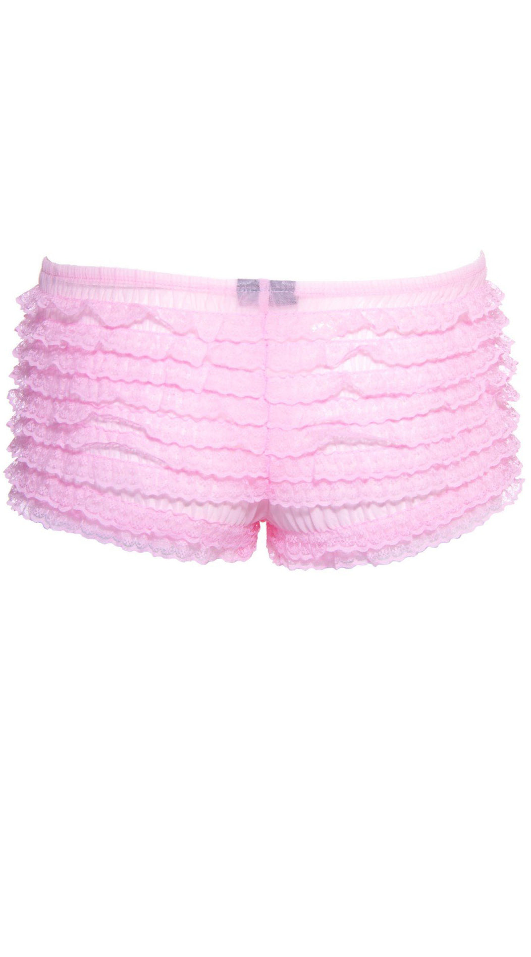 Whispers of Lace: Ruffle Temptation Shorts