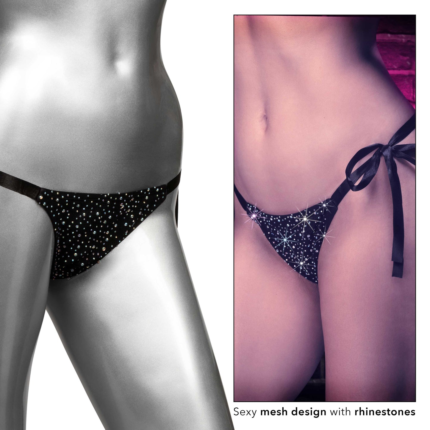 Unleash Your Temptation in Black Radiance Panties