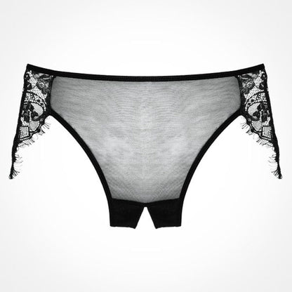 Whispers of Lace: Crotchless Temptation Unveiled