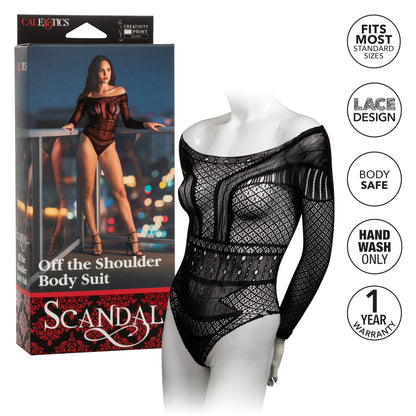 Whispers of Desire Off the Shoulder Bodysuit