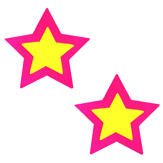 Neon Starburst Temptation: Ignite Your Night