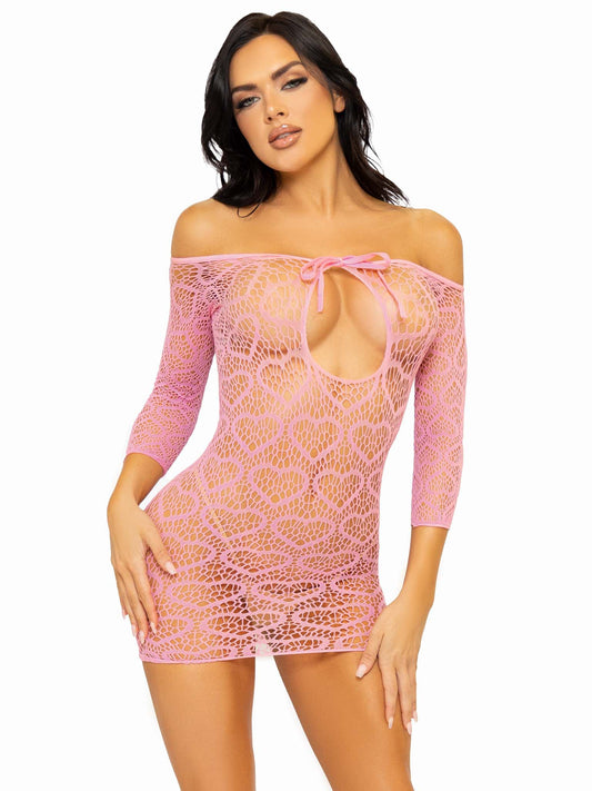 Heart's Desire Seamless Mini Dress: Ensnare Their Senses