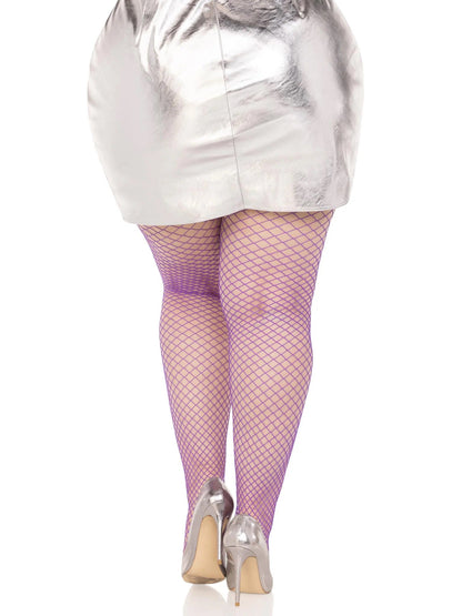 Entangled in Purple Desire: Irresistible Net Tights