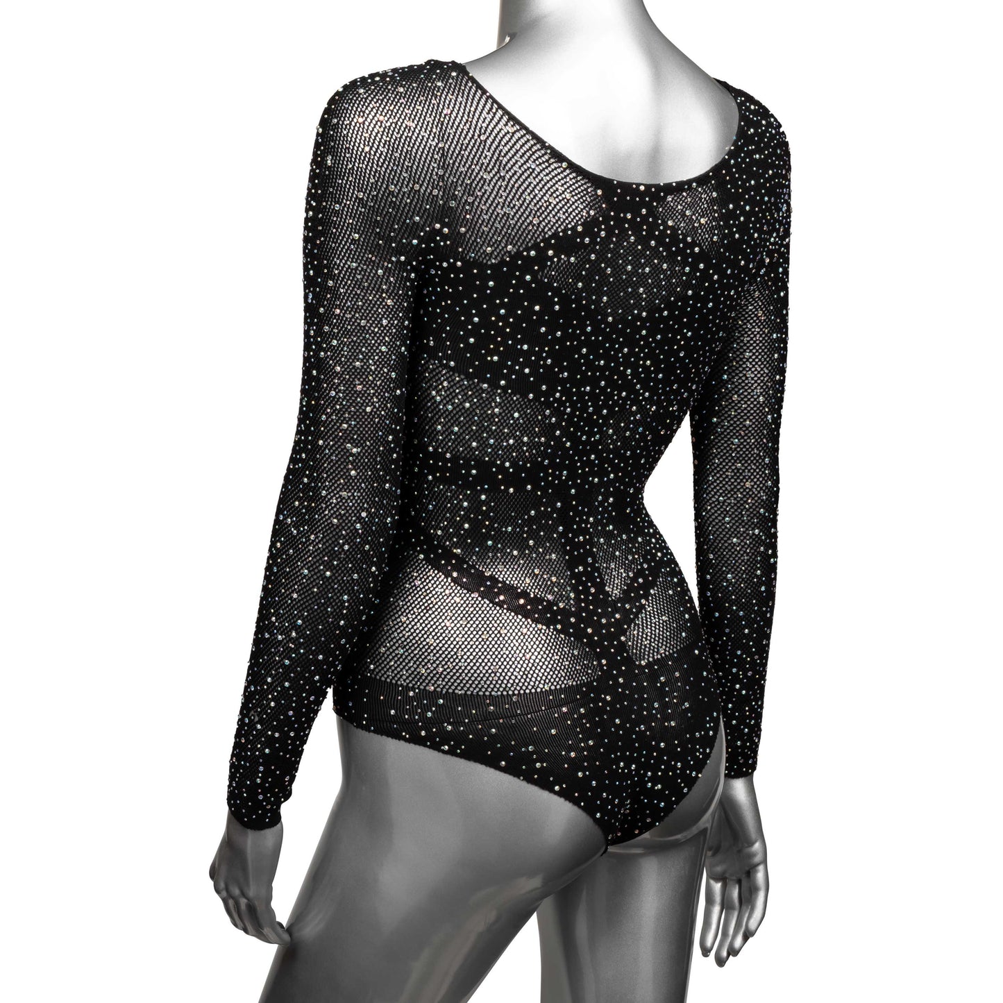 Melt Into Me: Radiant Black Temptation Bodysuit