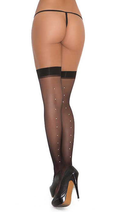 Ravishing Sheer Thigh Highs That Spark Desire