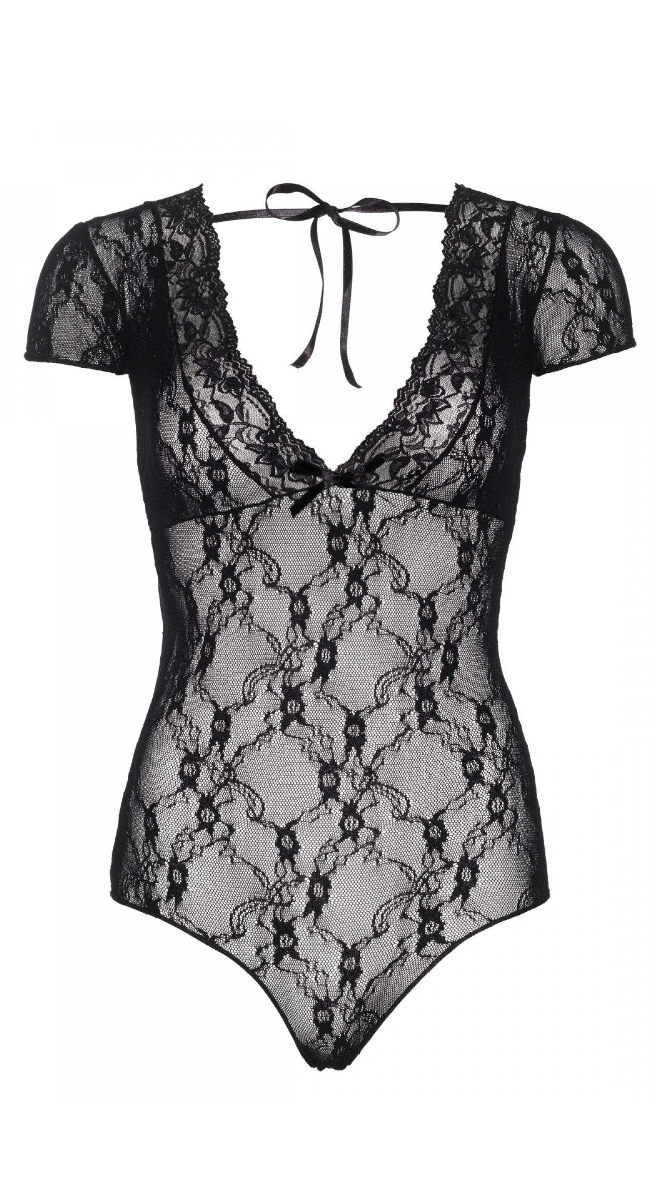 Whispers of Desire Floral Lace Teddy