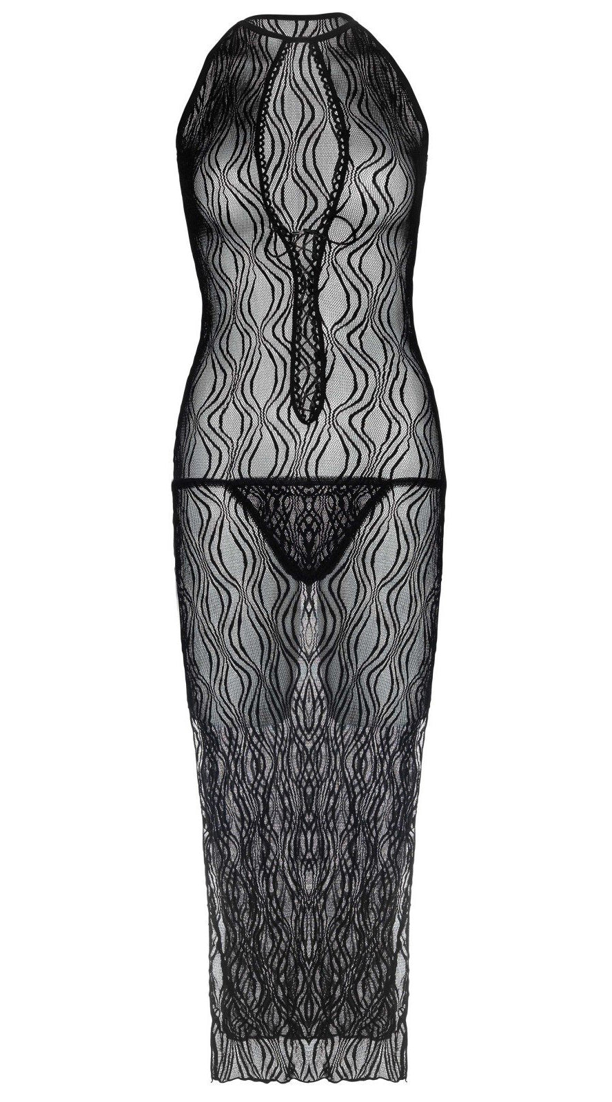 Whispers of Lace: Enchanting Gown and G-String