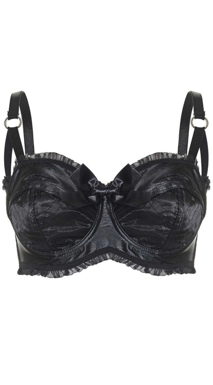 Whispers of Desire Satin Bullet Bra