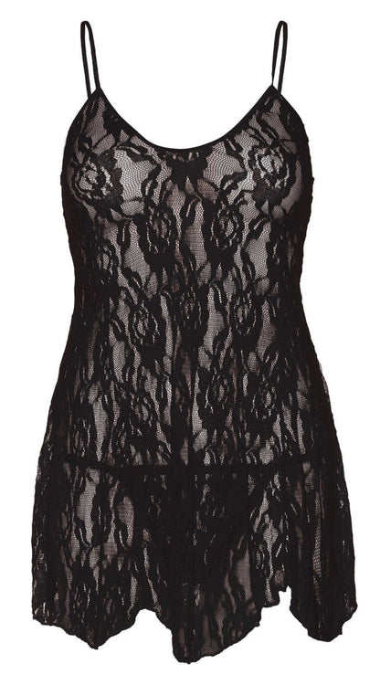 Whispers of Desire Rose Lace Set