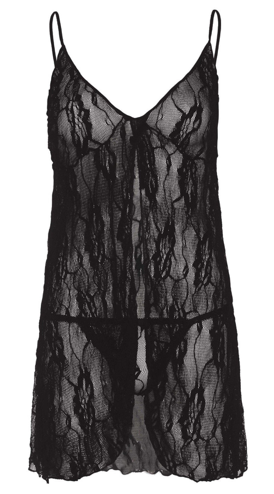 Whispers of Lace: Enchanting Babydoll & G-String