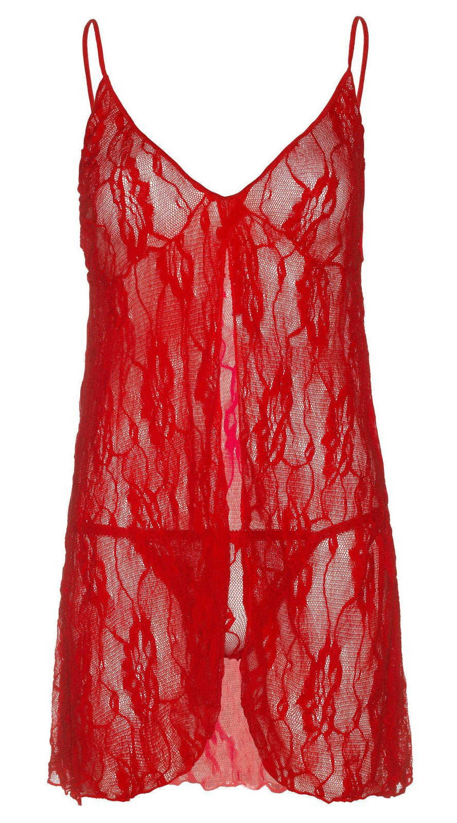 Whispers of Lace: Enchanting Babydoll & G-String