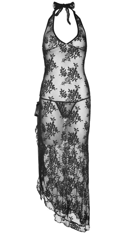 Whispers of Desire Rose Lace Gown and G-String