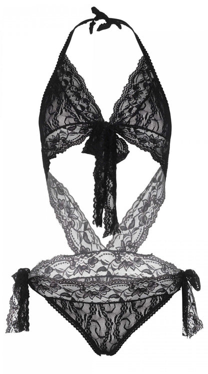 Enticing Lace Embrace Teddy: Unwrap Your Desire