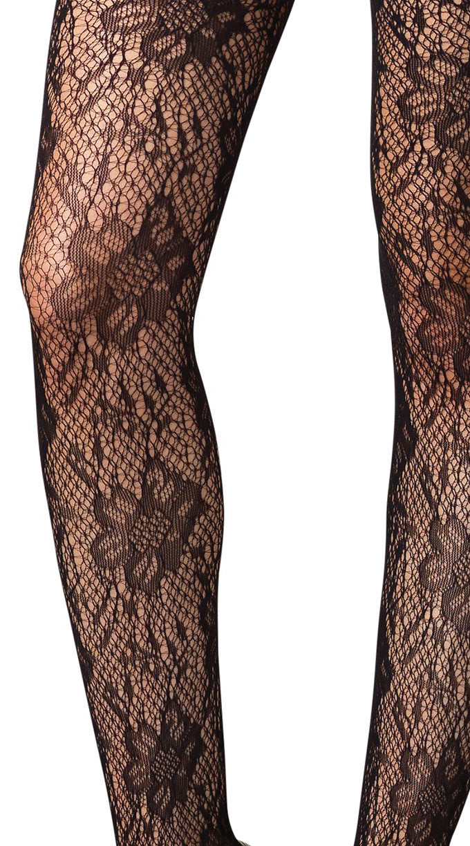 Entwine Me in Floral Lace Desire Bodystocking