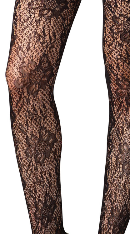 Entwine Me in Floral Lace Desire Bodystocking