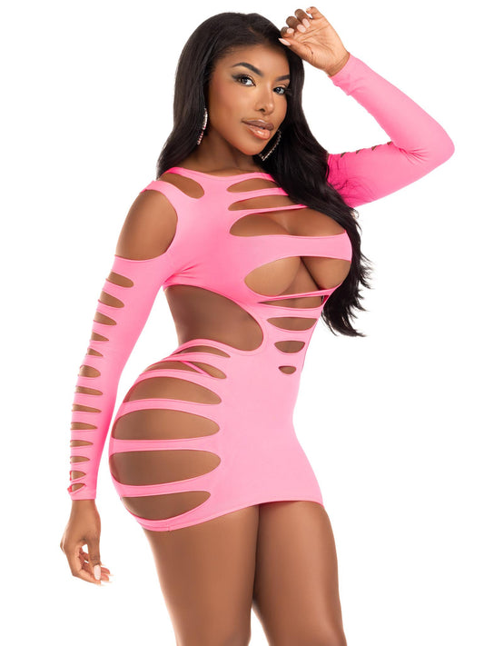 Neon Pink Temptation: Unleash Your Inner Siren