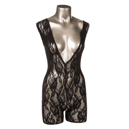Surrender to Scandal: Lace Temptation in Black