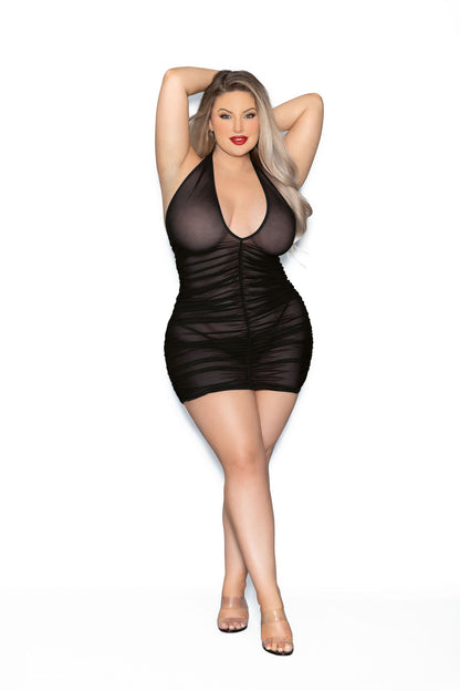 Euphoria Unleashed: Black Queen's Temptation Chemise