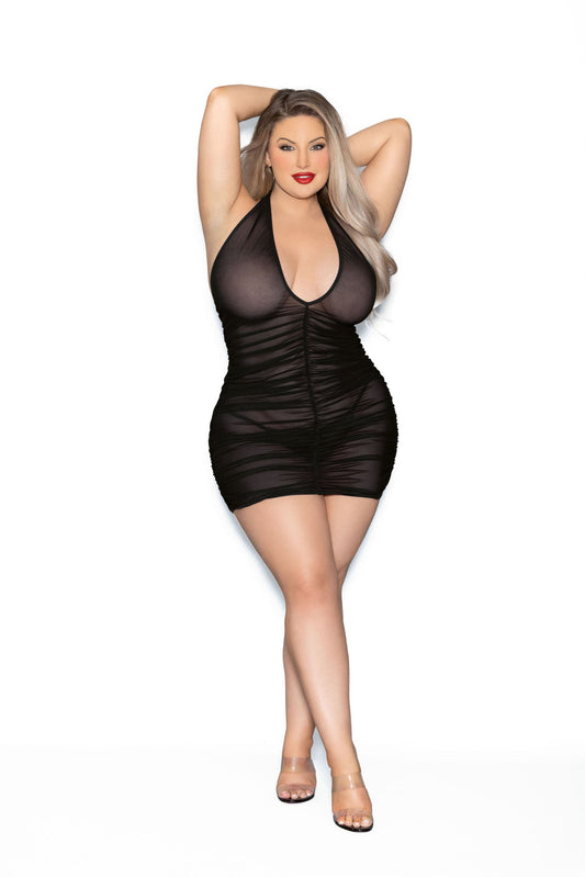 Euphoria Unleashed: Black Queen's Temptation Chemise