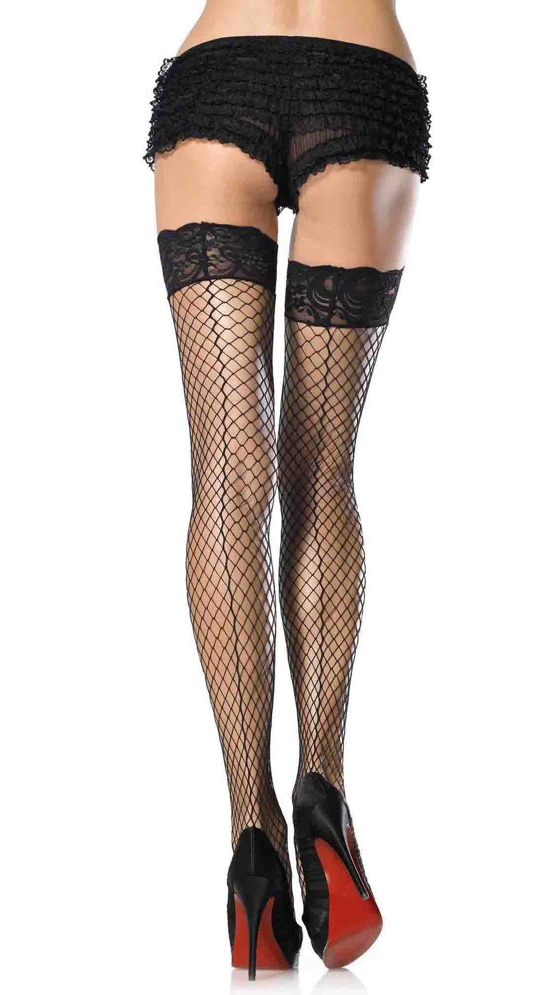 Enticing Lace Thigh Highs That Hold You Close