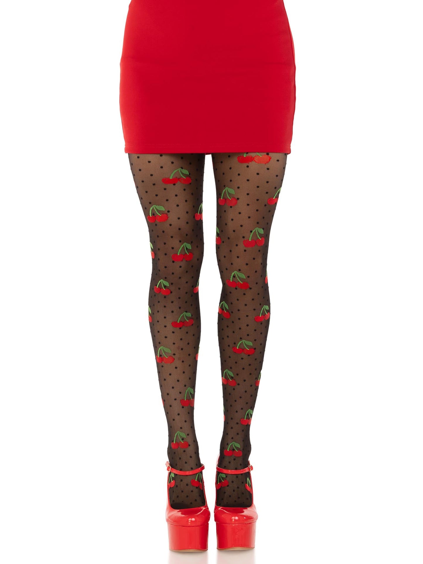 Seductive Cherry Dots: Envelop Yourself in Desire
