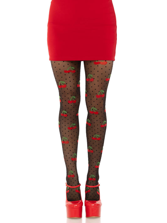 Seductive Cherry Dots: Envelop Yourself in Desire