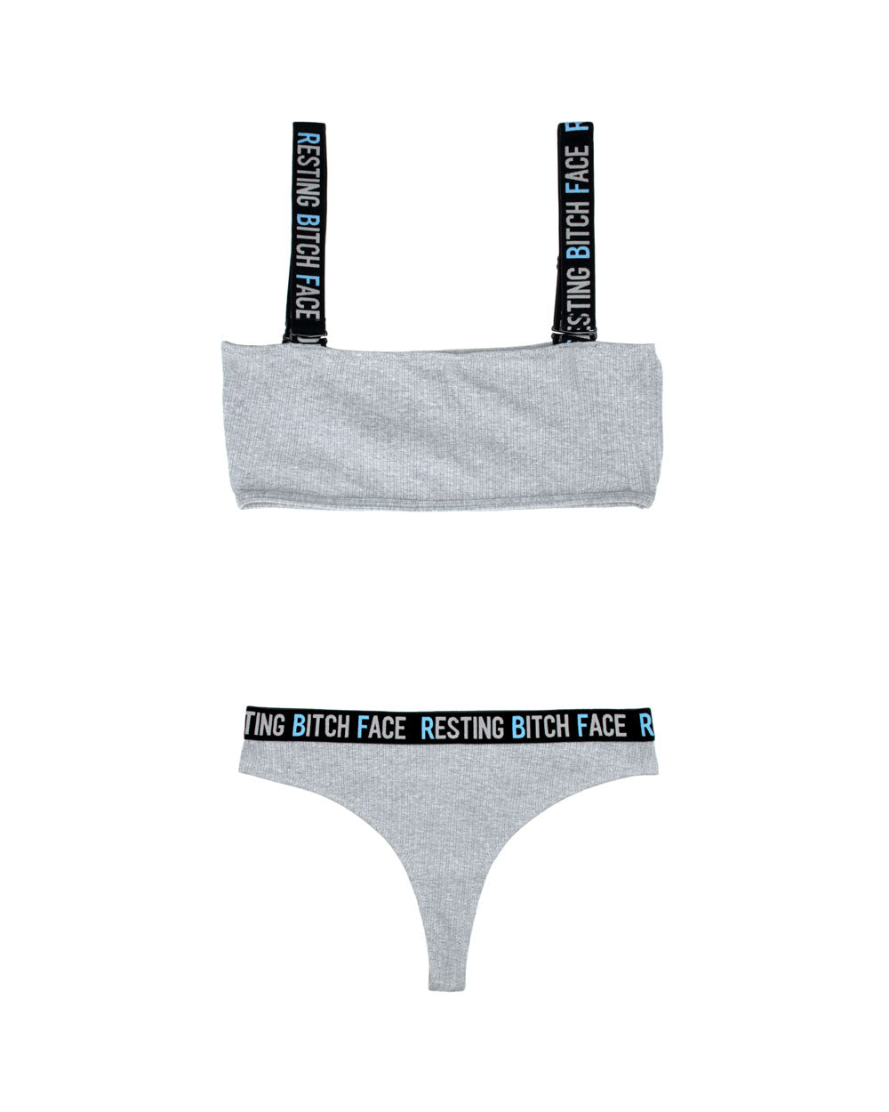 Unleash Your Inner Vixen Crop Top and Thong Set