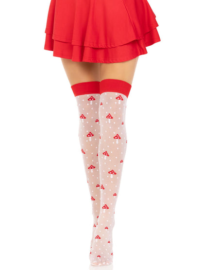 Dare to Dream: White & Red Polka Dot Temptation