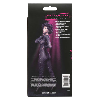Melt Into Desire: Crotchless Black Temptation Suit