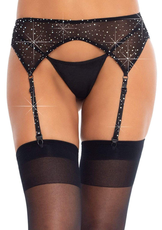 Glimmering Desire Garter Belt: Unleash Your Temptation