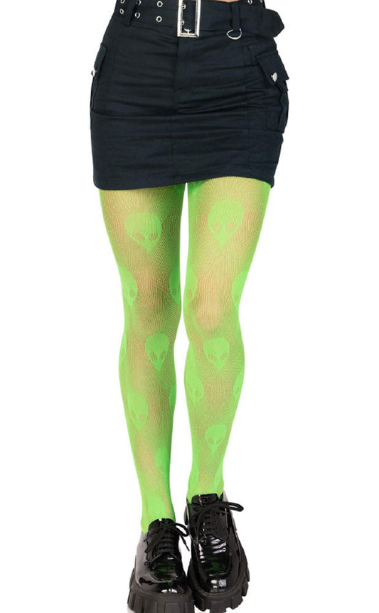 Galactic Temptation: Ensnare in Green Netting