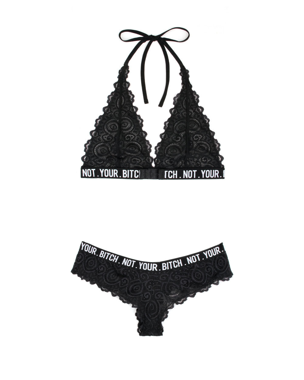 Claim Your Desire Bralette and Cheeky Set