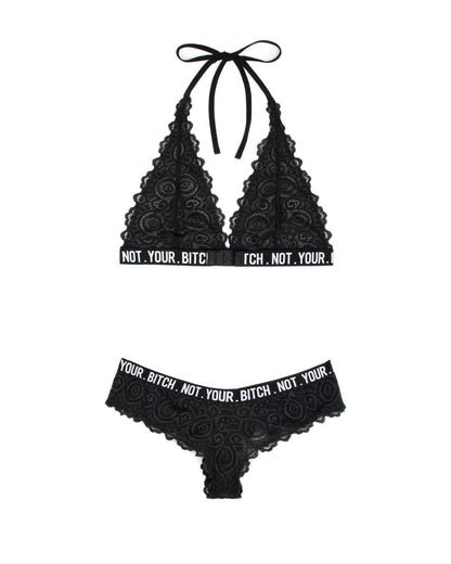Claim Your Desire Bralette and Cheeky Set