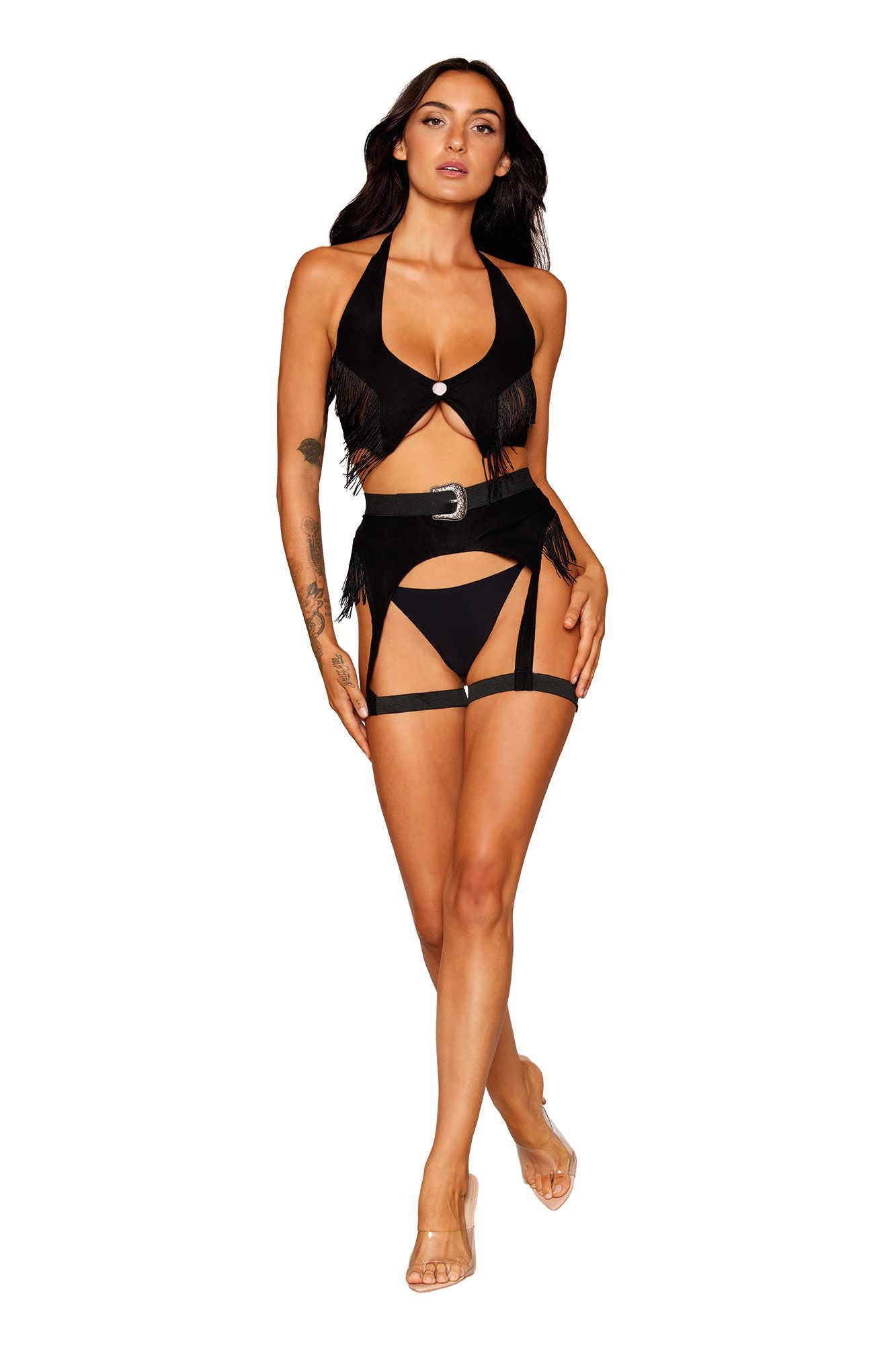 Saddle Up for Seduction in Black Velvet