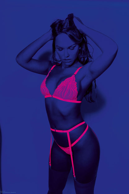 Neon Pink Temptation: Unleash Your Inner Desire