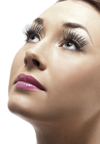 Gaze of Desire: Black and Silver Allure