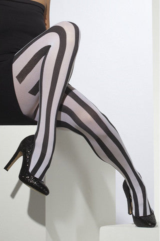 Stripped for Temptation: Black-Striped Opaque Allure