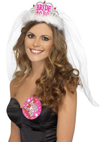 Veil of Desire: Enchanting Bride's Tiara Fantasy
