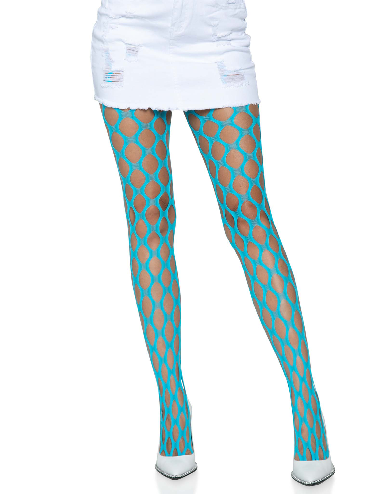 Enticing Pothole Net Tights: Unleash Your Bold Desire