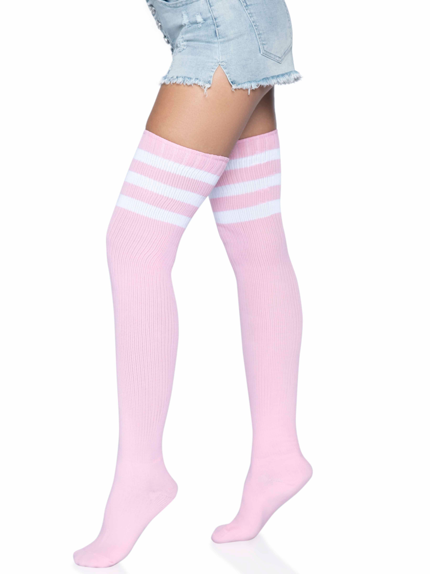 Bold Stripes, Tempting Thighs: Ignite Your Spirit
