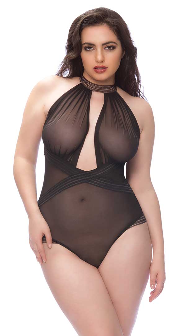 Whispers of Desire Teddy in Champagne Dreams