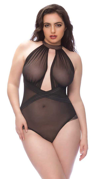 Whispers of Desire Teddy in Champagne Dreams